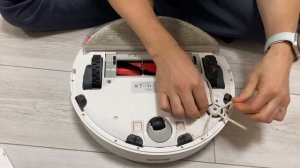 Чистка roborock s5 max, моющий робот пылесос, эксплуатация, обслуживание, разбор