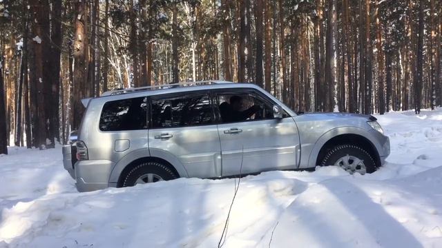 Проверка полного привода mitsubishi pajero, часть 3 смотреть онлайн