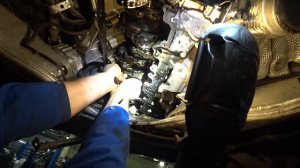 BMW F01 3.0D N57 замена цепей ГРМ