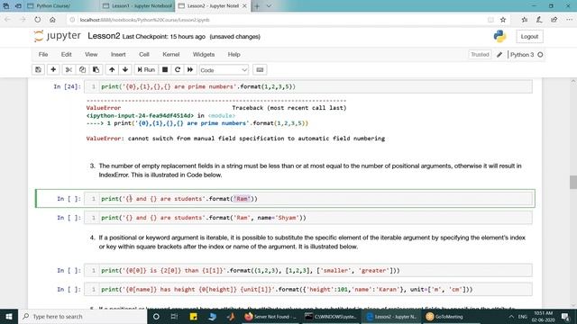 Programming with Python -3: Conditional code, Loops and iteration смотреть онлайн