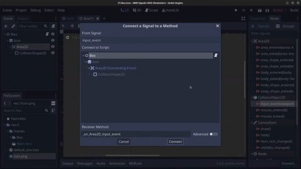 Godot C# How To, Episode 9. Signals With Parameters | Godot Mono
