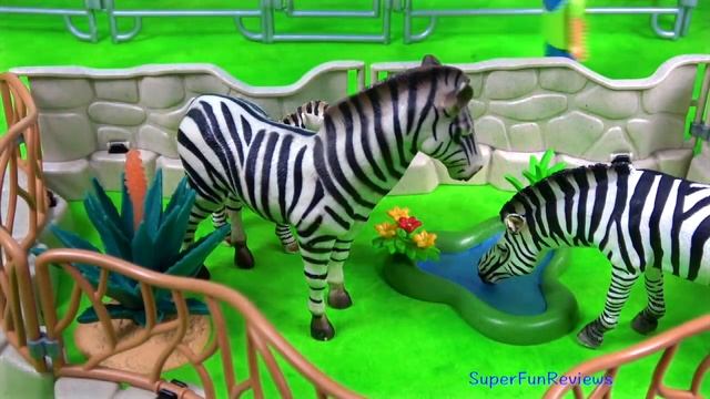 Happy Cute Zoo Animals - Toys For Kids - Fun Zoo Animal Toys смотреть онлайн