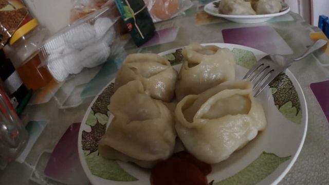 Влог Рыбалка на иртыше. Вкусные манты смотреть онлайн