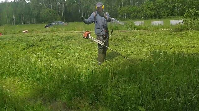 STIHL FS 450 Самый лучший бензотриммер смотреть онлайн