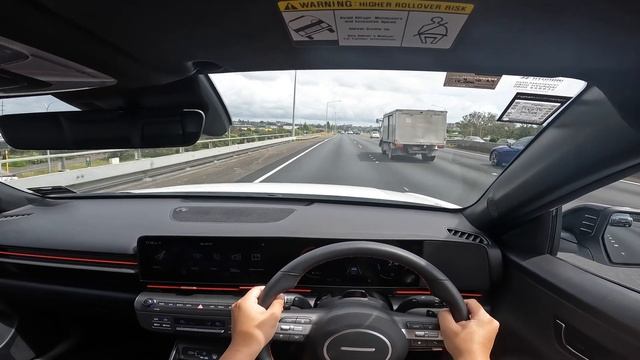 2024 Hyundai Kona 1.6 Active Hybrid N Line (SX2) | POV Drive 4K
