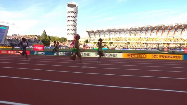 Jackson no.2 all-time with 21.45 🇯🇲 | World Athletics Championships Oregon 22 смотреть онлайн