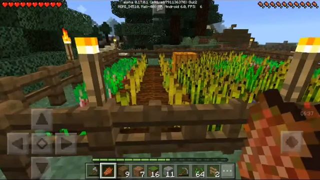 Майнкрафт огород росшерение болкон хлеб борщ из свеклы!