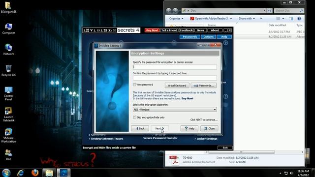 Learn Ethical Hacking: how to hide a secret file смотреть онлайн