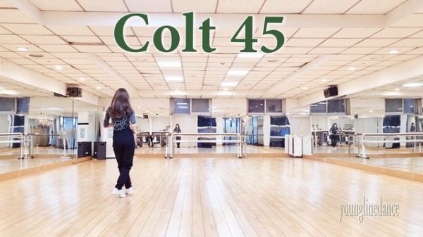 Colt 45 linedance / Cho: Marie Pascale Labrosse, France Bastien & Serge Légaré