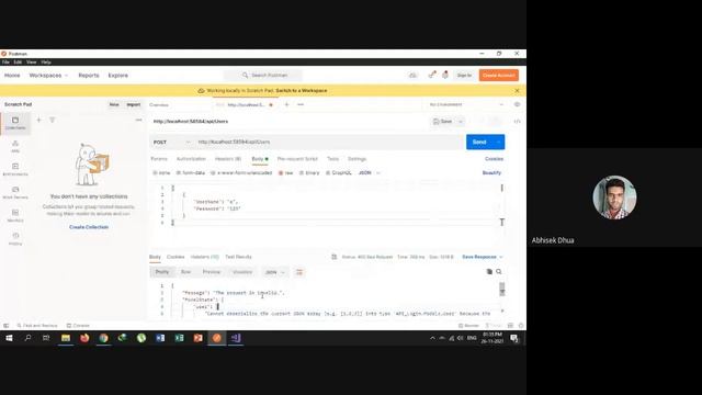 Class 33: Web API: CORS concept, Login Page, JQuery Ajax method example смотреть онлайн