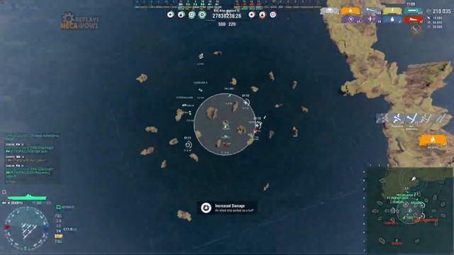 SUPERSHIP Sekiryu 3 Kills & 364k Damage | World of Warships Gameplay смотреть онлайн
