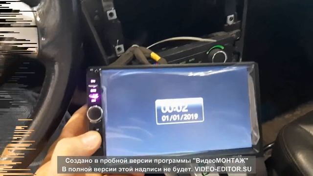 Установка магнитолы 2 din 7018b из китая на Шевроле Каптива C100 смотреть онлайн