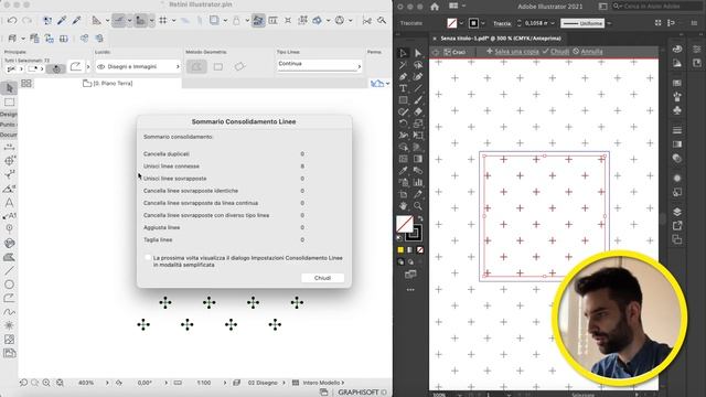 Come CONVERTIRE PATTERN ILLUSTRATOR - METODO RAPIDO per ottenere dei RETINI ARCHICAD ACCATTIVANTI смотреть онлайн