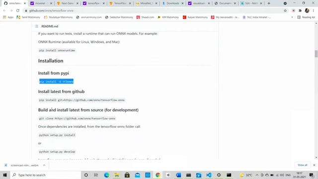 How to convert Tensorflow model/tflite models to ONNX for importing it into unity смотреть онлайн