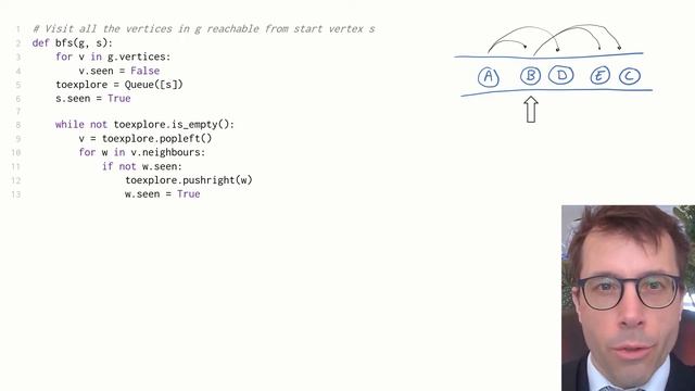 Breadth-first search and shortest paths on graphs смотреть онлайн