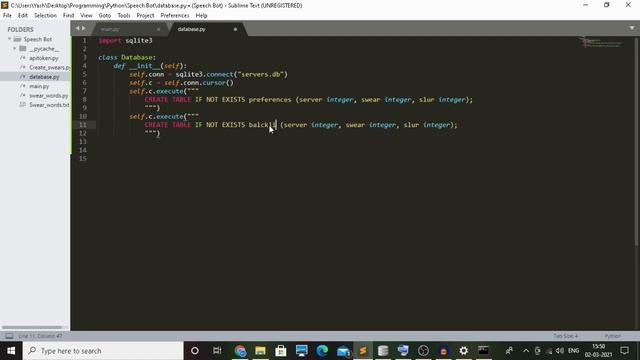 Setting up the Database | Making my Discord Bot with discord.py смотреть онлайн