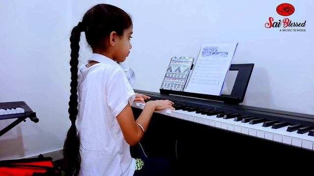 "THE MOVIES"?FROM RED BOOK ON PIANO BY "RISHMIN KAUR VOHRA" | SAI BLESSED A MUSIC SCHOOL смотреть онлайн