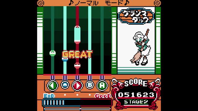 pop'n music GB: Disney Tunes (Game Boy Color / 2000) Arcade Mode Gameplay смотреть онлайн