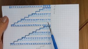 Тапочки-следочки ?спицами.?