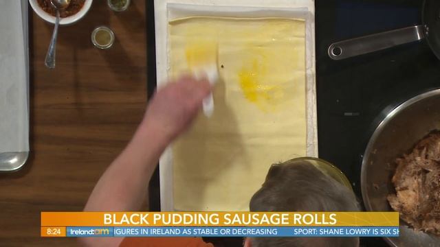 Gourmet Black Pudding Sausage Rolls | Shane Rigney