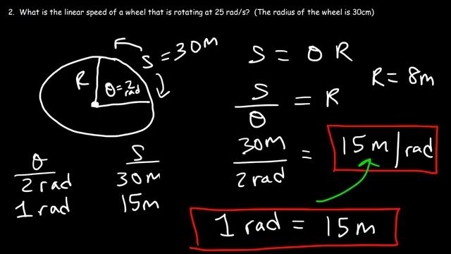 Angular Velocity Physics Problems, Linear Speed, Frequency & Period смотреть онлайн