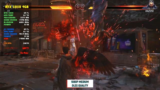 Tekken 8 | Intel Core I5 12500H RTX 3050 | Acer Nitro 5 | 16 GB Ram смотреть онлайн