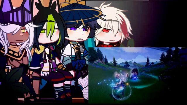 Genshin Characters React to Fontaine ( Neuvillette ) || Genshin Impact || Gacha Club ? смотреть онлайн