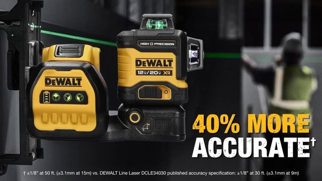 NEW Dewalt DCLE34033D1 Precision Green Laser Kit смотреть онлайн