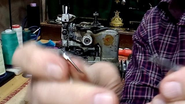 Оверлок 51кл. Основные настройки. смотреть онлайн