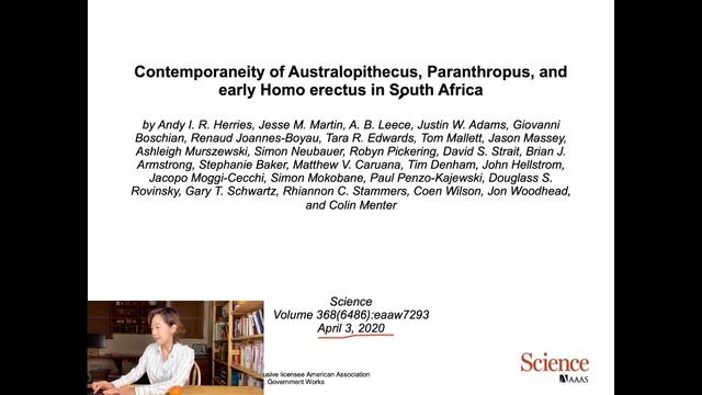 One cave. Three hominin lineages. Australopithecus and Paranthropus meet Homo in Drimolen смотреть онлайн