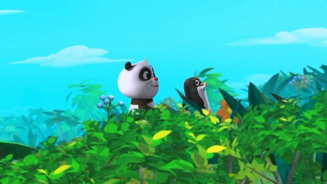 Кротик і Панда - Серія 32. Карта скарбів - Розвиваючий мультфільм для дітей