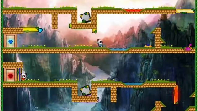 Внучка зажигает.Игра-Огонь и Вода ПАНДЫ 4-6 смотреть онлайн