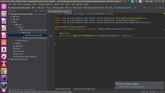 Spring-websocket-build a chat application(part 2.1) смотреть онлайн