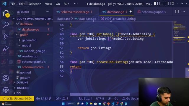 GraphQL + GO + MongoDB, CRUD - GO Project смотреть онлайн