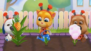 МОЙ ГОВОРЯЩИЙ ТОМ И ДРУЗЬЯ питомцы *божьи коровки* #Том_2 #Том