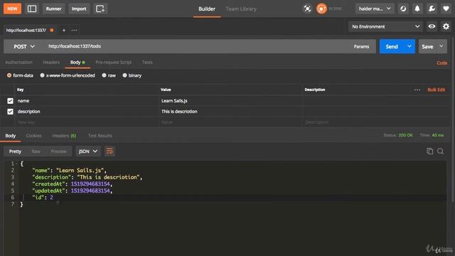 LESSON 4 - Blueprints in Sails js смотреть онлайн