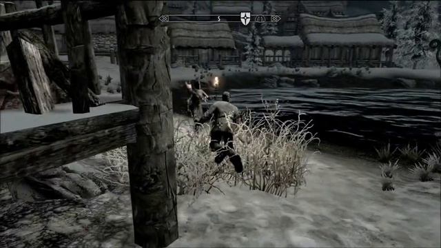 Screw Gravity! I'm Swimming Home! (Skyrim Fail) смотреть онлайн