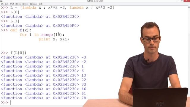 4.3 Fonction lambda, programmation fonctionnelle смотреть онлайн