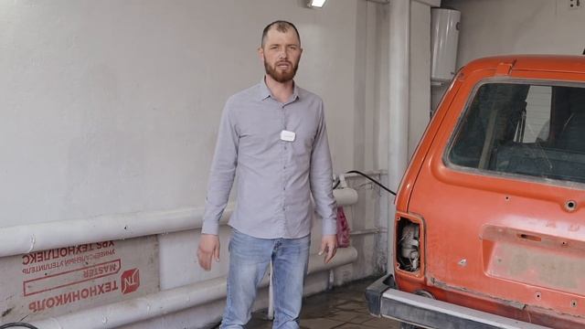 Подготовка к покраске автомобиля НИВА смотреть онлайн