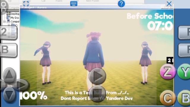 Playing Project : Aurora On Android Using Exagear ' Yandere Simulator Fangame смотреть онлайн