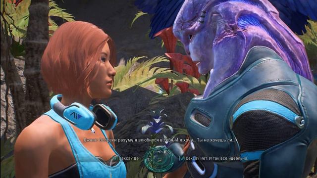 Роман с Джаалом. Mass effect Andromeda / Romantic scene with Jaal смотреть онлайн