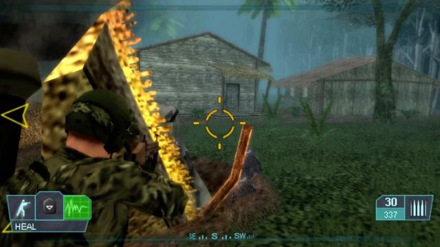 Tom Clancy's Ghost Recon Advanced Warfighter 2 PSP Walkthrough # 3 смотреть онлайн