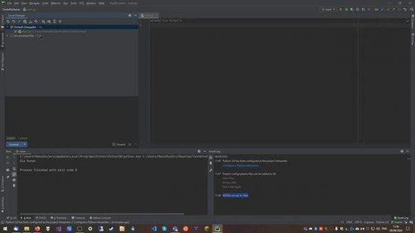 Tutorial GitHub   PyCharm