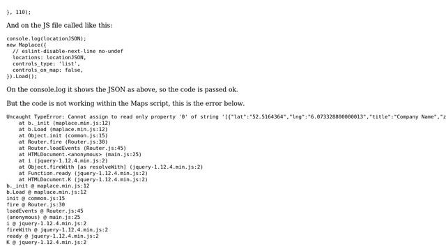Wordpress: Using wp_localize_script to get data from cpt and pass it to maplace-js locations смотреть онлайн