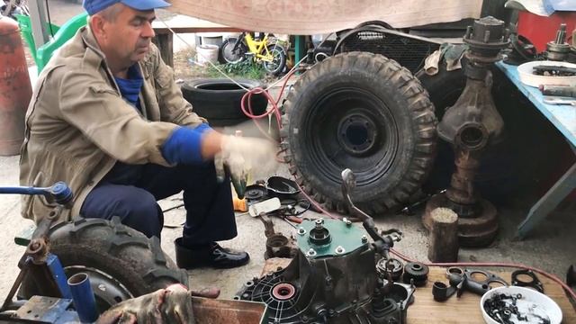 Как сделать ВОМ из переднеприводной КПП смотреть онлайн