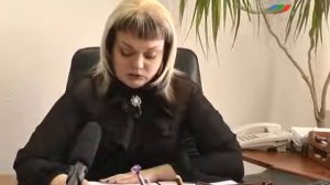 Брифинг председателя Харцызского межрайонного суда Донецкой Народной Республики Елены Кобзий