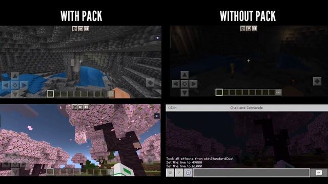 Night Vision Texture Pack For MCPE 1.20 ? | Minecraft Pe Night Vision Pack 1.20 смотреть онлайн