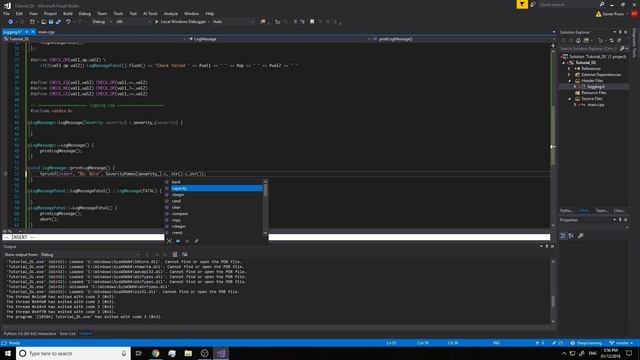 Error Checking/Logging with Macros - Adv. C++ Library Dev смотреть онлайн