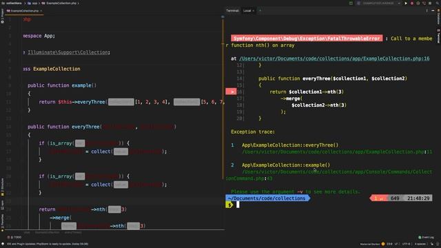 wrap | Laravel Collections смотреть онлайн