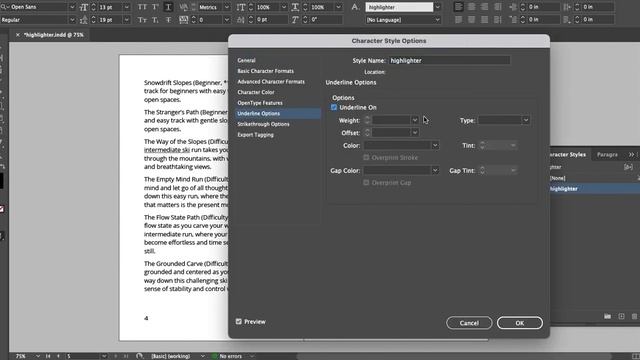Ефект виділення тексту маркером в InDesign | Highlighter effect смотреть онлайн